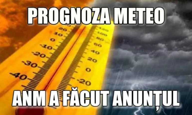 Vremea în week-end. De la cald la rece.