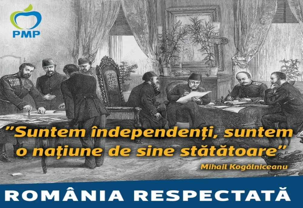 Liderul PMP, Cristian Diaconescu, evocă ”o lecție de patriotism, poate greu de înțeles pentru românii de astăzi”