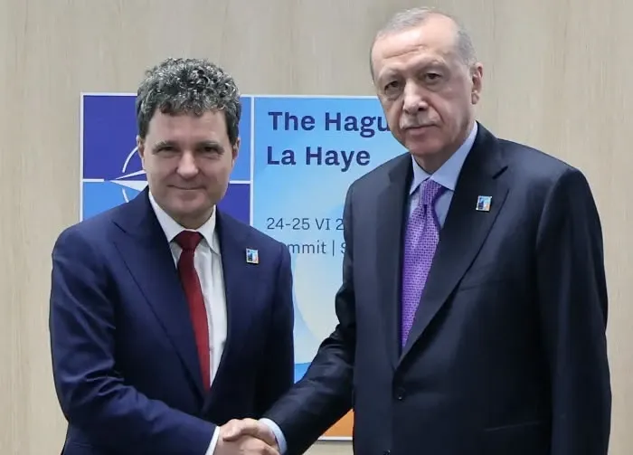 Nicușor Dan și Recep Erdogan, întâlnire la Istanbul înainte de Summit-ul NATO