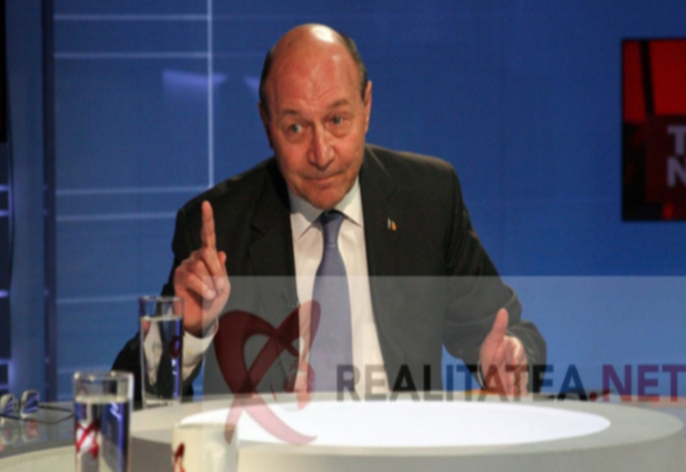 Băsescu la Realitatea PLUS: Majorarea pensiilor cu 40% e o himeră, statul n-are resurse