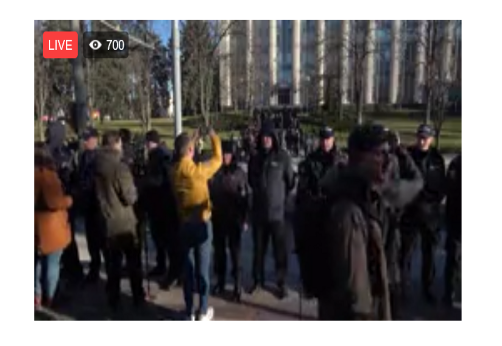 Protest prorus la Chișinău. Poliția Moldovenească a anunțat că a oprit la graniță 182 de cetățeni străini, între care un presupus membru al grupării paramilitare ruse Wagner