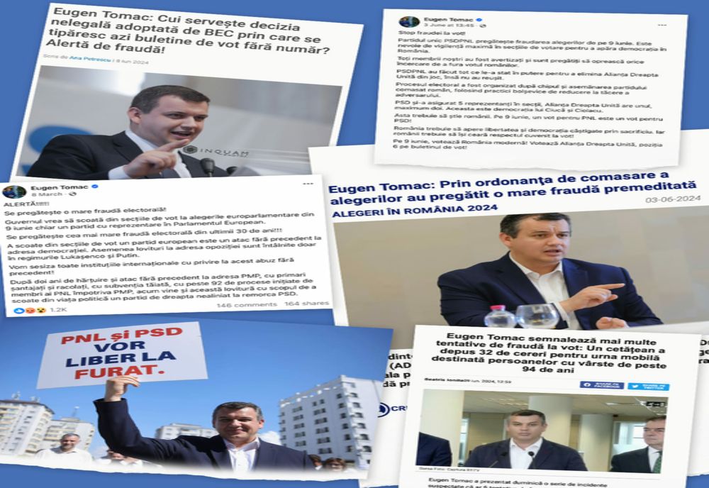 PMP: Am avertizat de mult timp că se pregătește o fraudă electorală, iar pe 9 iunie am primit dovada absolută