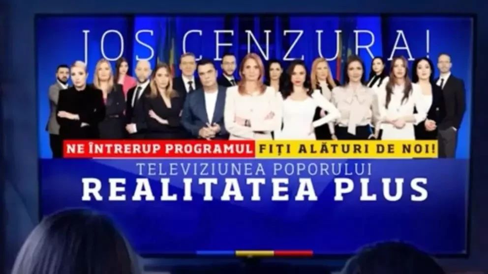 Licența Realitatea Plus, retrasă de CNA. Atac mârșav al sistemului la adresa Televiziunii Poporului