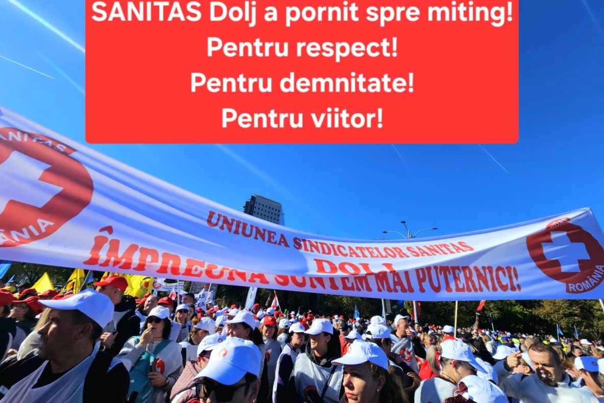 20.000 de angajați din Sănătate ies astăzi în stradă: PROTEST masiv împotriva noii legi a salarizării