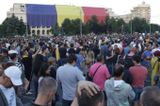 Miting de amploare în Piața Victoriei. Mii de sindicaliști protesteaza față de măsurile Guvernului Bolojan
