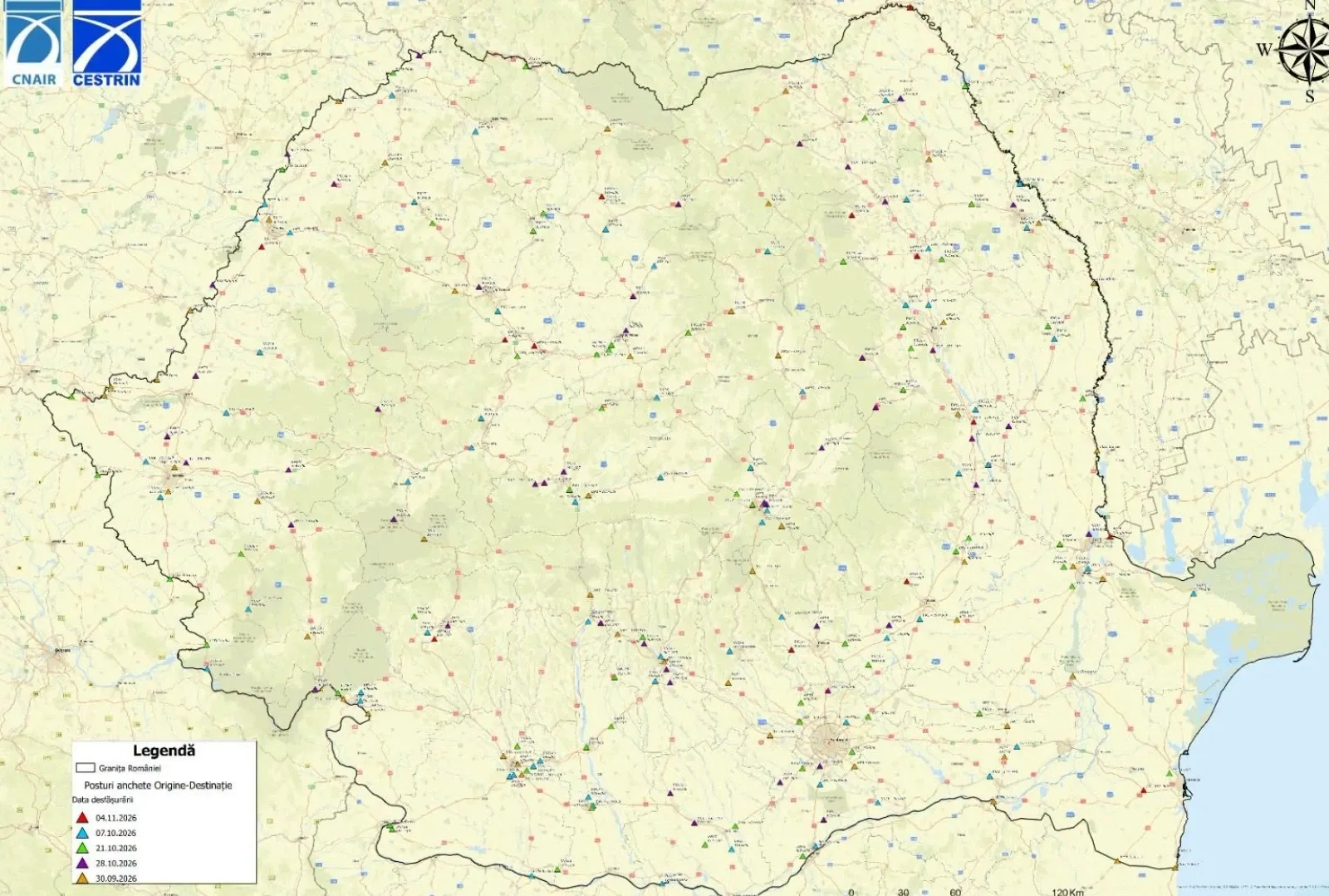 Harta României
