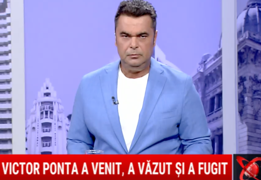 Victor Ponta a fugit din emisiunea "100%" de la REALITATEA PLUS moderată de Laurențiu Botin