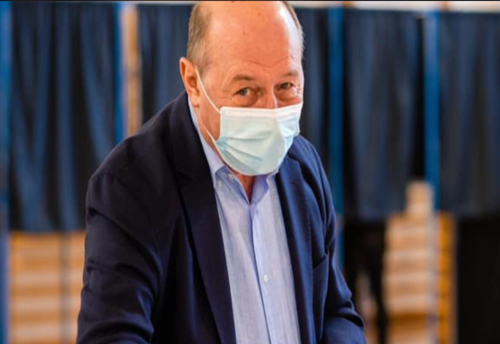 Traian Băsescu, la ieșirea de la urne: ”Fără PMP dreapta nu poate face majoritate”