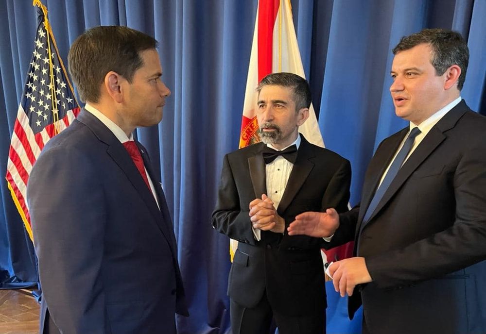 Aflat in SUA, liderul PMP s-a intalnit cu Marco Rubio, vicepreședinte al Comisiei speciale pentru Informații din cadrul Senatului american