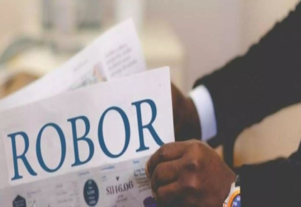 INDICELE ROBOR LA TREI LUNI A SCĂZUT LA 5,91% PE AN